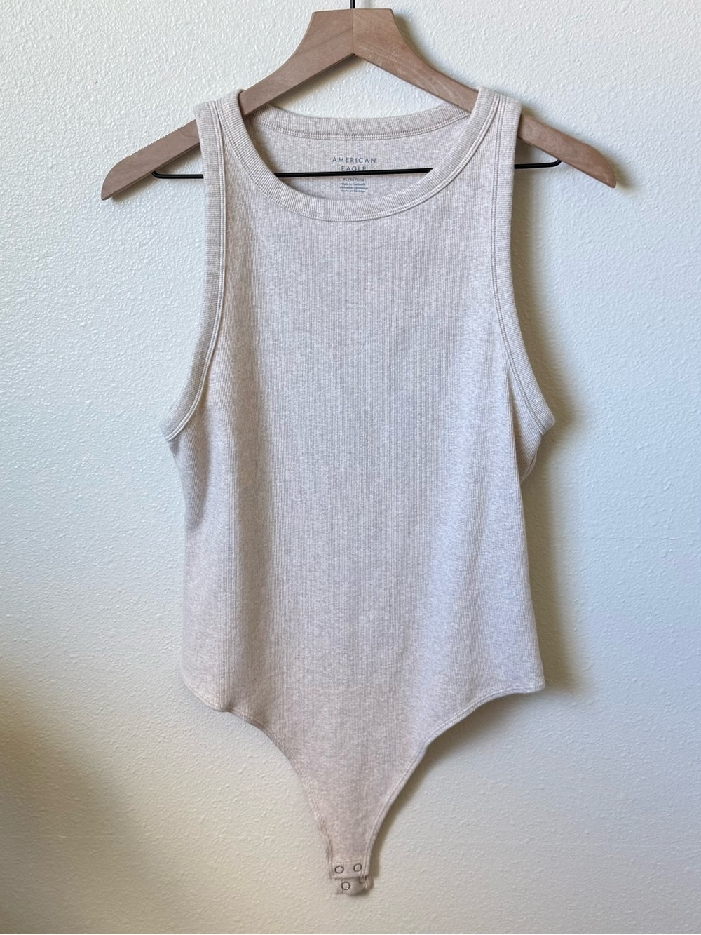American Eagle Outfitters Ribbed Tank Bodysuit